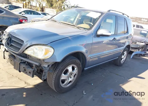 2004 Mercedes-Benz Ml 350 4Matic from USA, damaged, VIN 4JGAB57E74A498397
